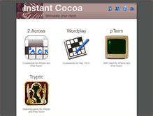 Tablet Screenshot of instantcocoa.com